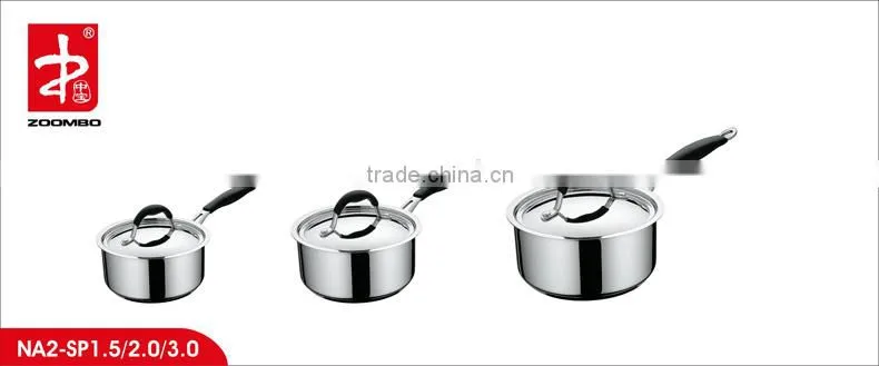 2014 Hot Sale Stainless Steel Cookware Set