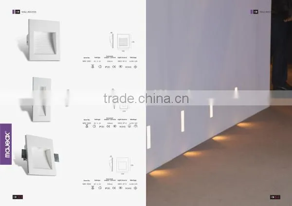 Majeaux modern trimless ce rohs approval led gypsum ceiling lamp