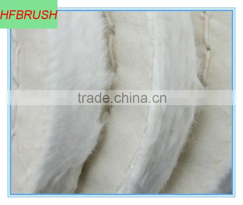 Wool Wheel in glass polish