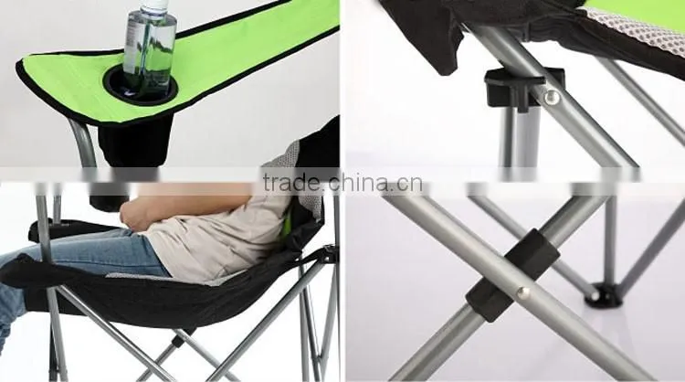 Colorful Travel Outdoor Portable Plus Cotton Footrest Fold Comfortable Modern Armchair
