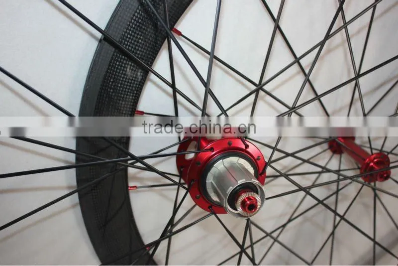 Toray T700 road wheelset tubular 50mm road bicycle rims 700c MT-50T