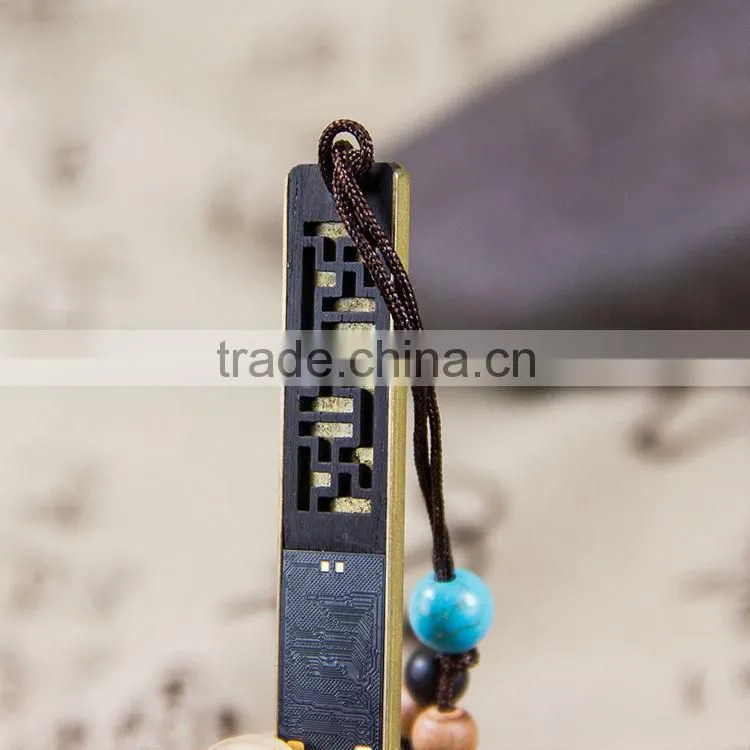 2015 Business Gift Wooden Brass USB Flash Drive,USB Stick,USB