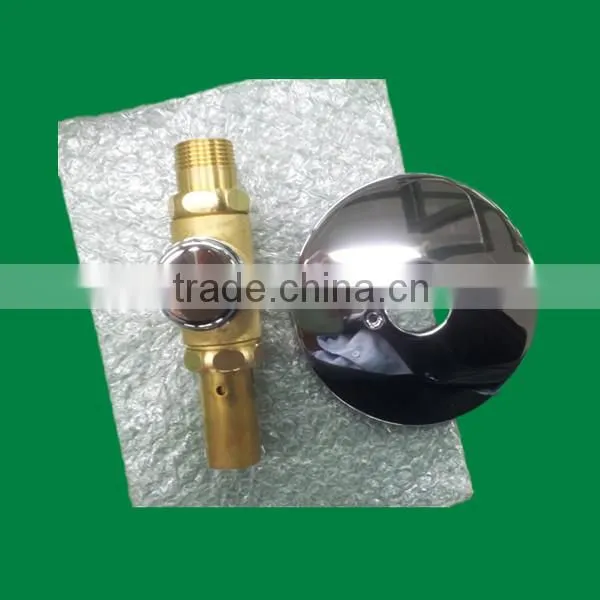 High quality Brass toilet flush valve--chrome