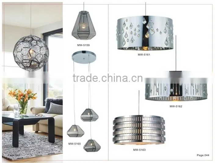 Chinese Lighting Factory-Outlet Modern Round Crystal Ball Chandelier Holiday Lighting Fixture Lantern Pendant Light