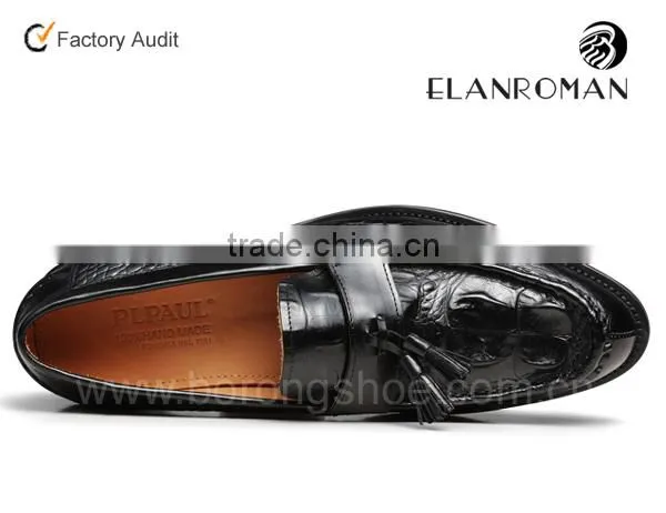 men no laces casual shoes with tassel slip on shoes