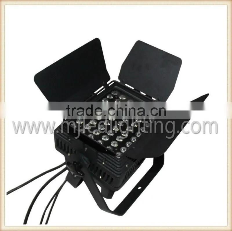 54pcs 3w white color LED outdoor DMX 512 studio lighting equipment