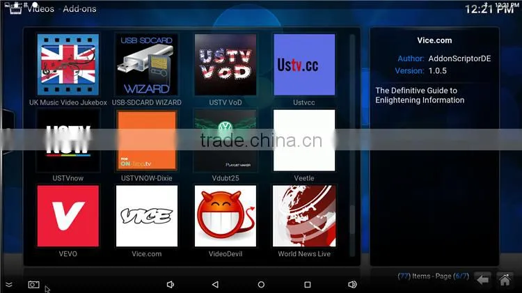 M8R Google Android 5.1 TV BOX RK3368 Octa core TV BOX 4K Player