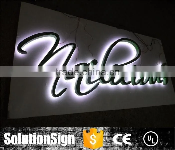metal sign board metal letters for jewelry