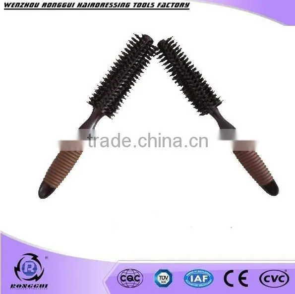 Round hair comb