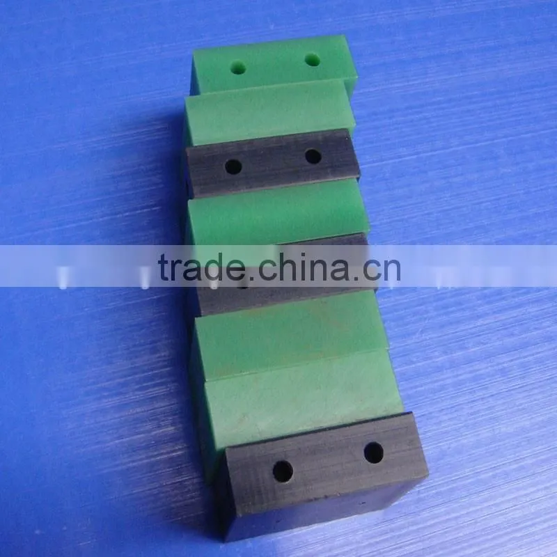 high quanlity black cnc precision machining HDPE plastic block uhmwpe parts