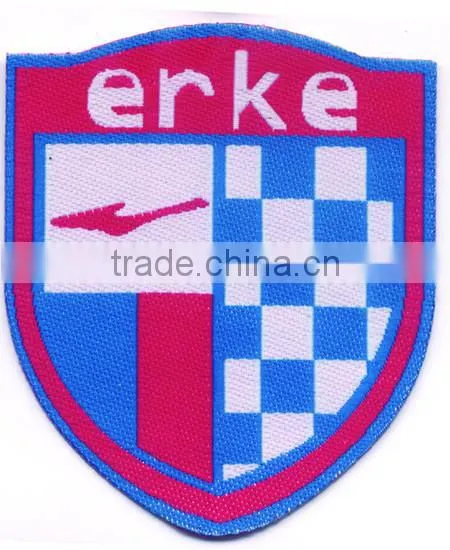 Custom new style good quality weaving patches