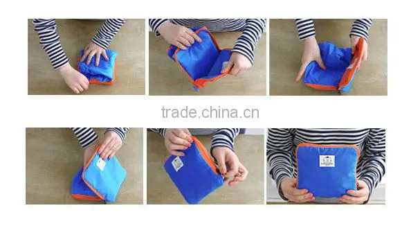 Portable shopping bag for travel
