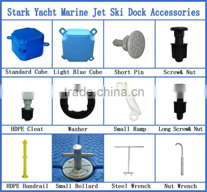 Guangzhou Marina suppliers plastic modular floating pontoon