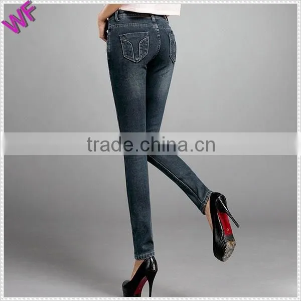 Wholesale china supplier sex girls' photos in skinny jeans