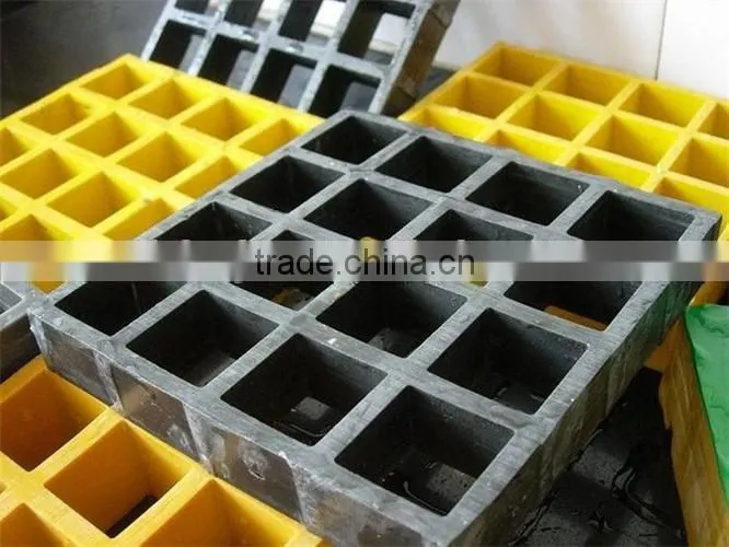 1220x3660x38mm Molded FRP Grating For Chemical Plant
