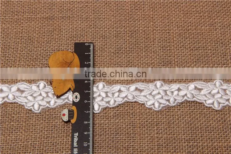 good qualit grace five pedals flower leaf pattern overlap weav hand made weave shape embroidery chemical lace for accessory