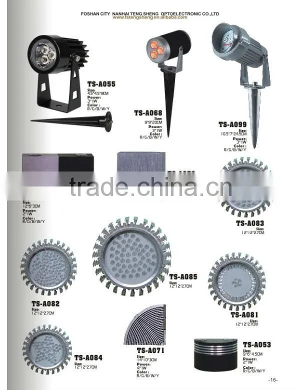 2013 decorative mr16 led spotlight 1w