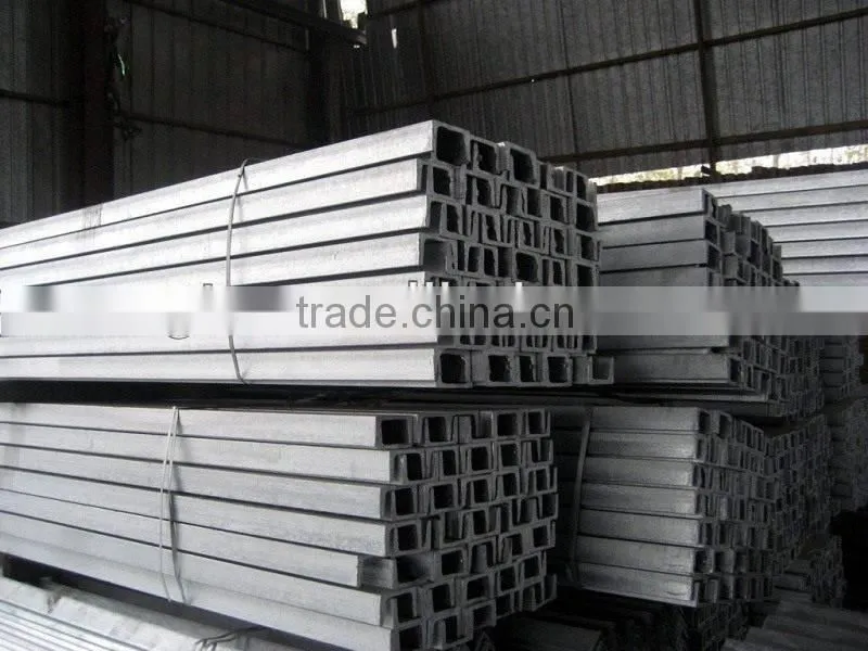 Hot Rolled Steel U Channel beams