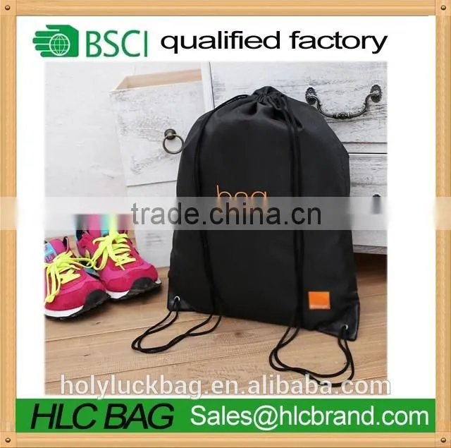 Large volume backpack bag drawstring for sports shoulder bag