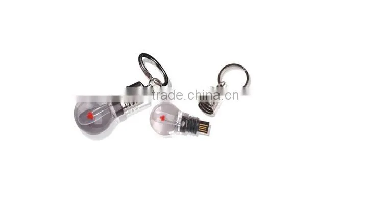 Promotional Light Bulb Usb Flash Drives Lamb shape free sample 2016