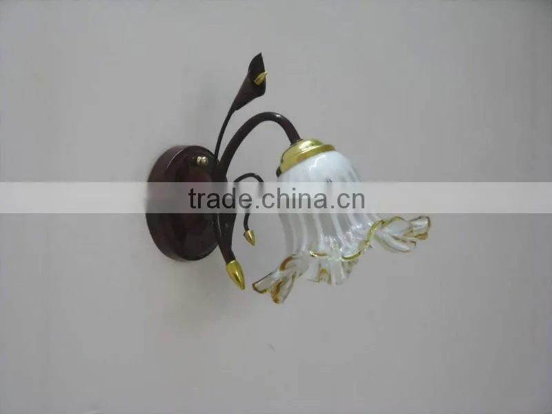 decorative lighted flower indoor wall lamp without bulb