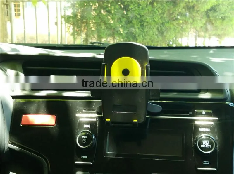 2016 Fashion design 360 degree ABS plastic air vent phone holder