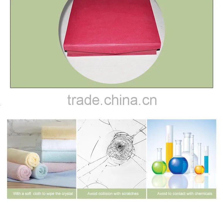 Sunmeta directly sublimation decoration photo crystal, crystal for christmas gifts