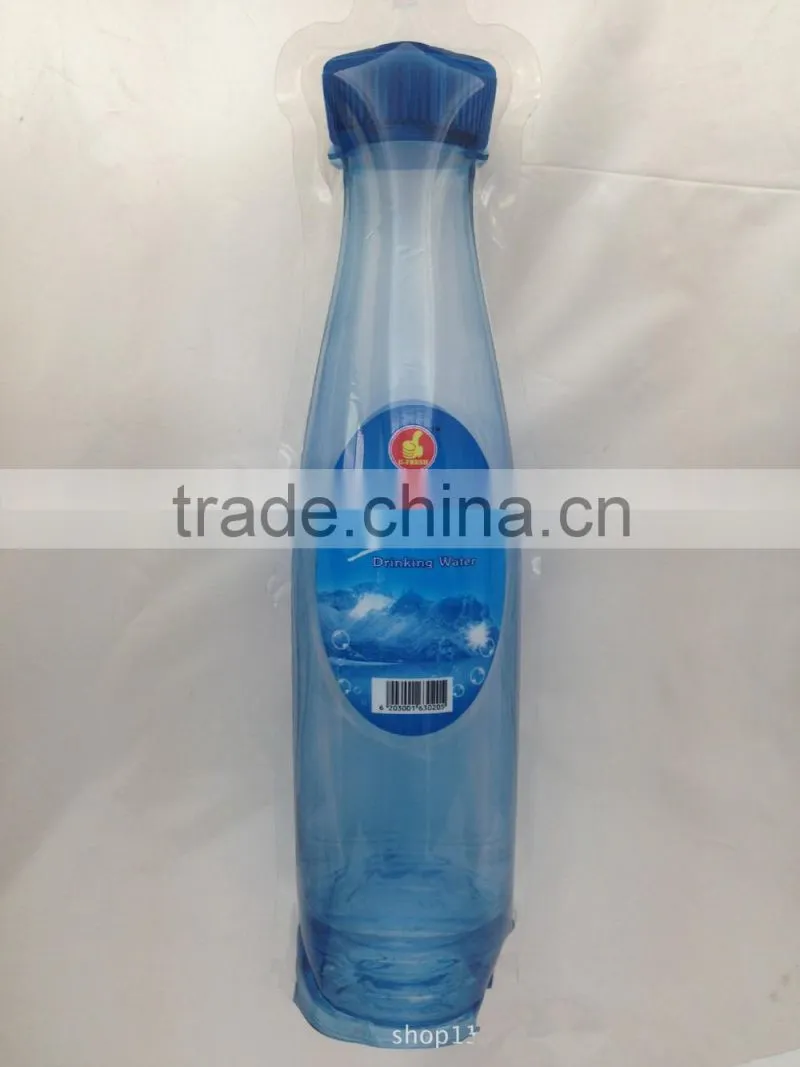high quality drinking water bag, standing up pouch (with spout), special shape juice packaging bags