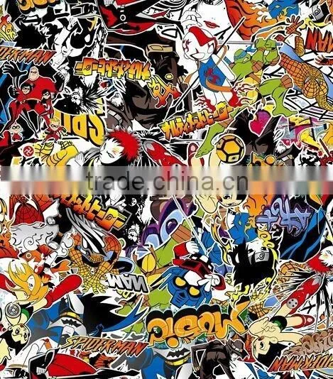 Wholesale Hot sale Monkey car wrapping film sticker bomb