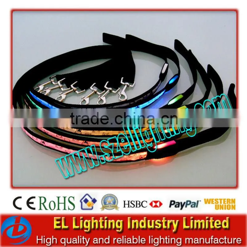 cheap and safe led pet leashes