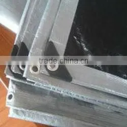 Economy Silver Poly Tarps 6' x 8',Industrial Silver/black Poly Tarps