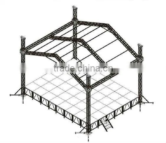 aluminum strong heavy duty construction scaffold stage