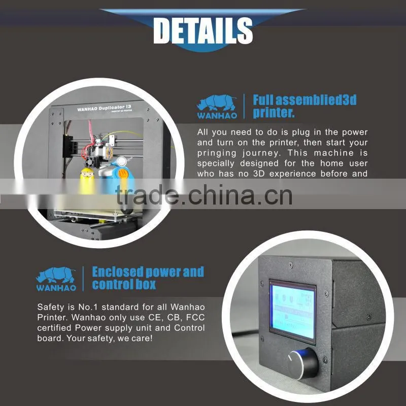 Low cost 3d printing model for small spare parts