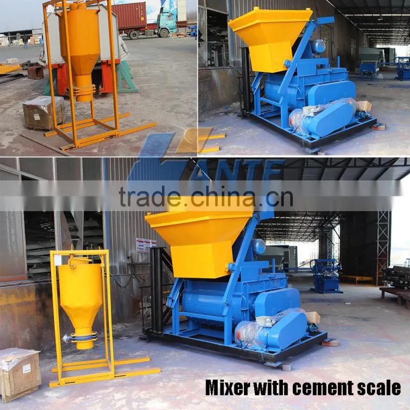 WANTE MACHINERY QT10-15 HYDRAULIC brick machine for FIA Algeria exhibition