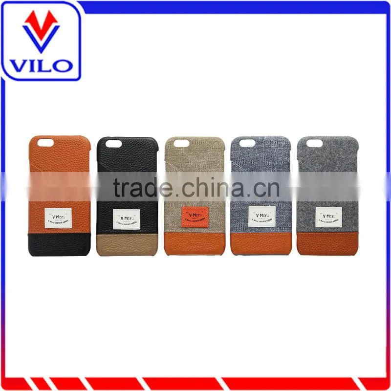 real leather Mobile Phone Hard Case for iPhone 6 Cases 2015 New Arrival