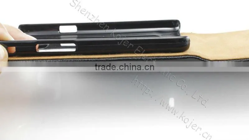 Leather Flip Mobile Phone Case for Samsung Galaxy S2(I9100)