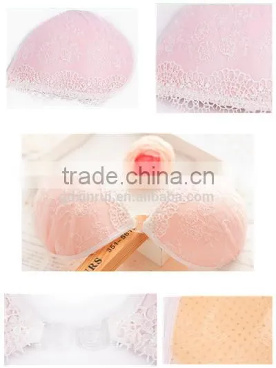 Front Closure Elegant lace bridal lingerie sexy bra with lace