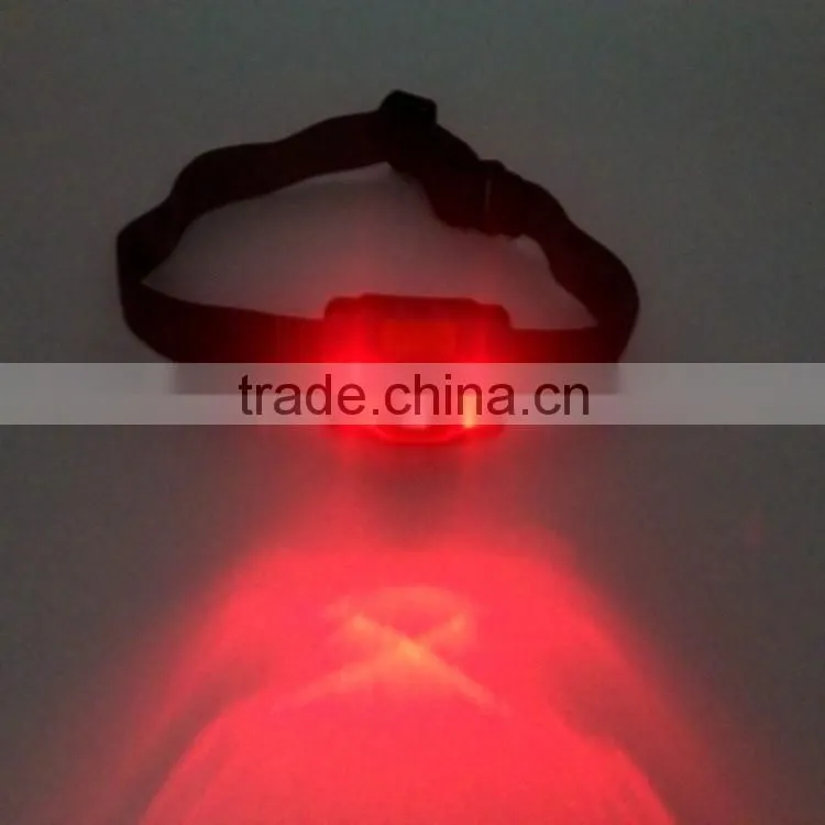 Poppas T16 2+1 red smd led 3AAA battery operated waterproof outdoor camping running walking reading ultra bright headlamp