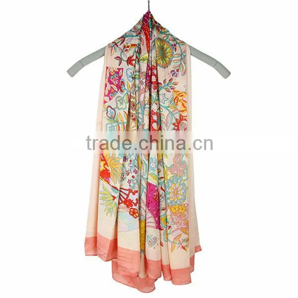 Fashion Printing chiffon chiffon scarf Square Scarf