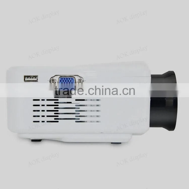 Mini Micro Projector Home Cinema with LED,1500 Lumens, Pocket Size,HDMI,USB,IR,SD,TV,Mini-VGA, 30,000 Hour LED Life,Media Player