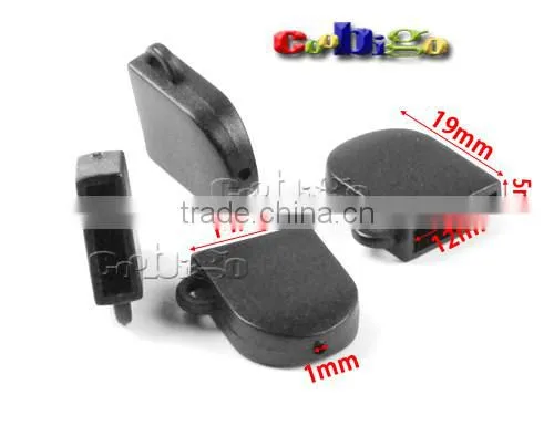 1mm Mini Black U-Shaped Phone Decor Strap Hole Buckle For Phone Accessories #FLS122