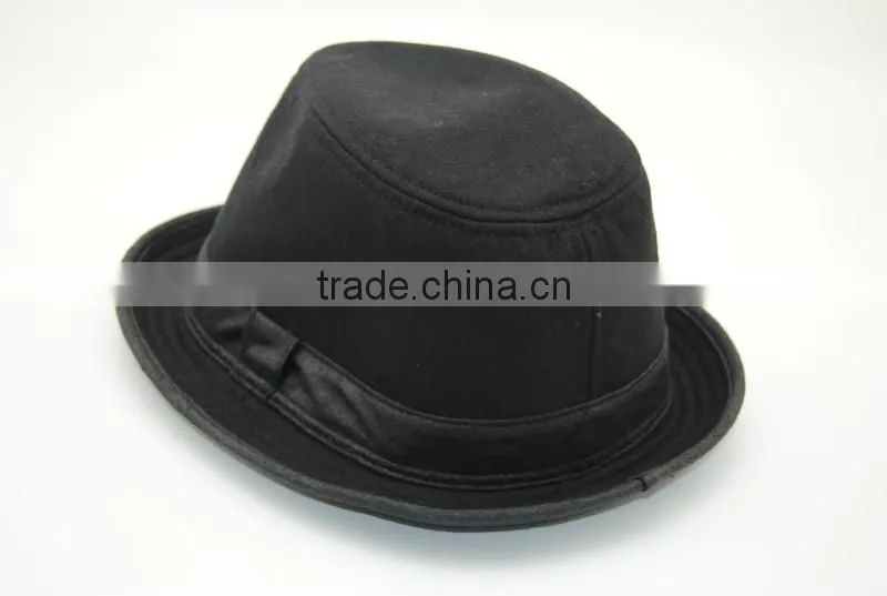 black winter decorative top hats
