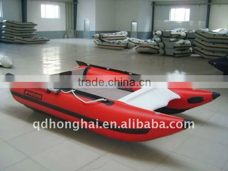 CE high speed catamaran racing inflatable boat