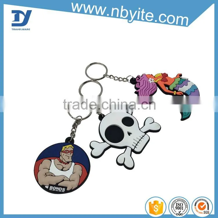 custom shepe key chain plastic key chain for promotion