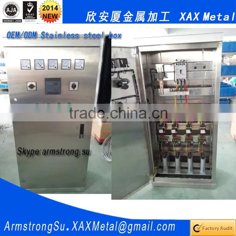 XAX62DB OEM ODM Wireless Fiber Optics Satellite Communication Cable Television stainless steel distribution control box