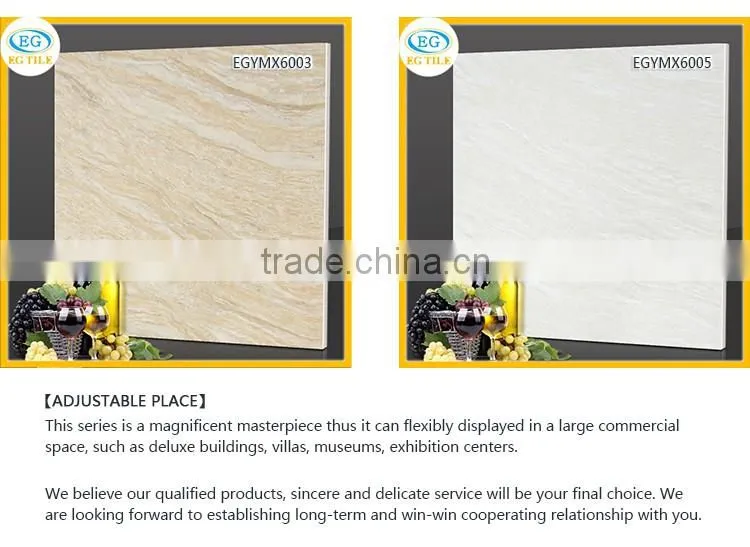 Foshan 600x600 800X800 mm Non slip grey color amazon design ceramic floor tile
