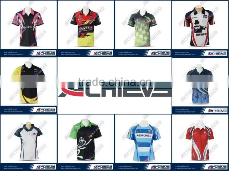 custom fishing polo sublimation fishing jersey