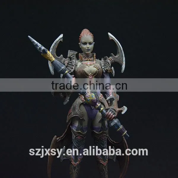 6 inch decorative game character resin figurine
