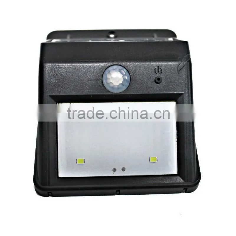 Waterproof 4SMD Solar LED Sensor Light