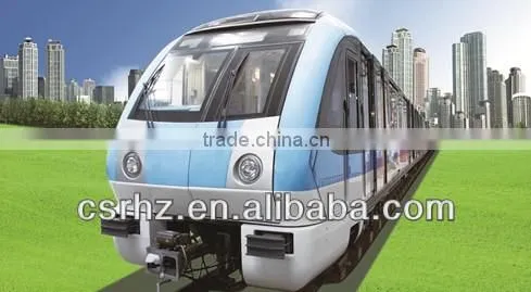 Metro vehicle, subway car, railway car
